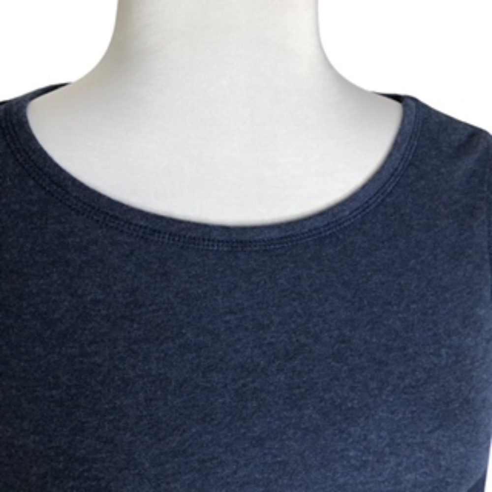 NWOT Nautica Sleepwear/Sweatshirt Navy & White Women's Top Size M - Picture 3 of 7
